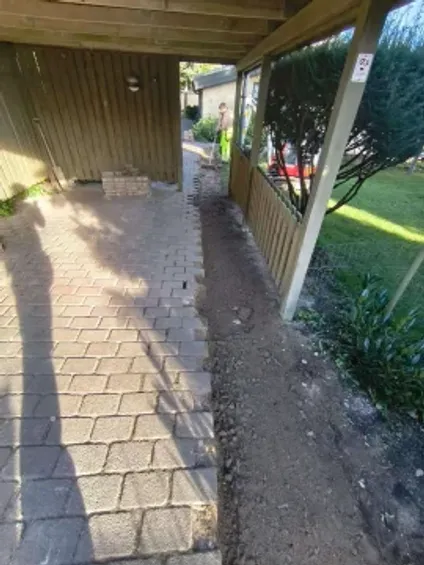 Udgravning til fundamenter